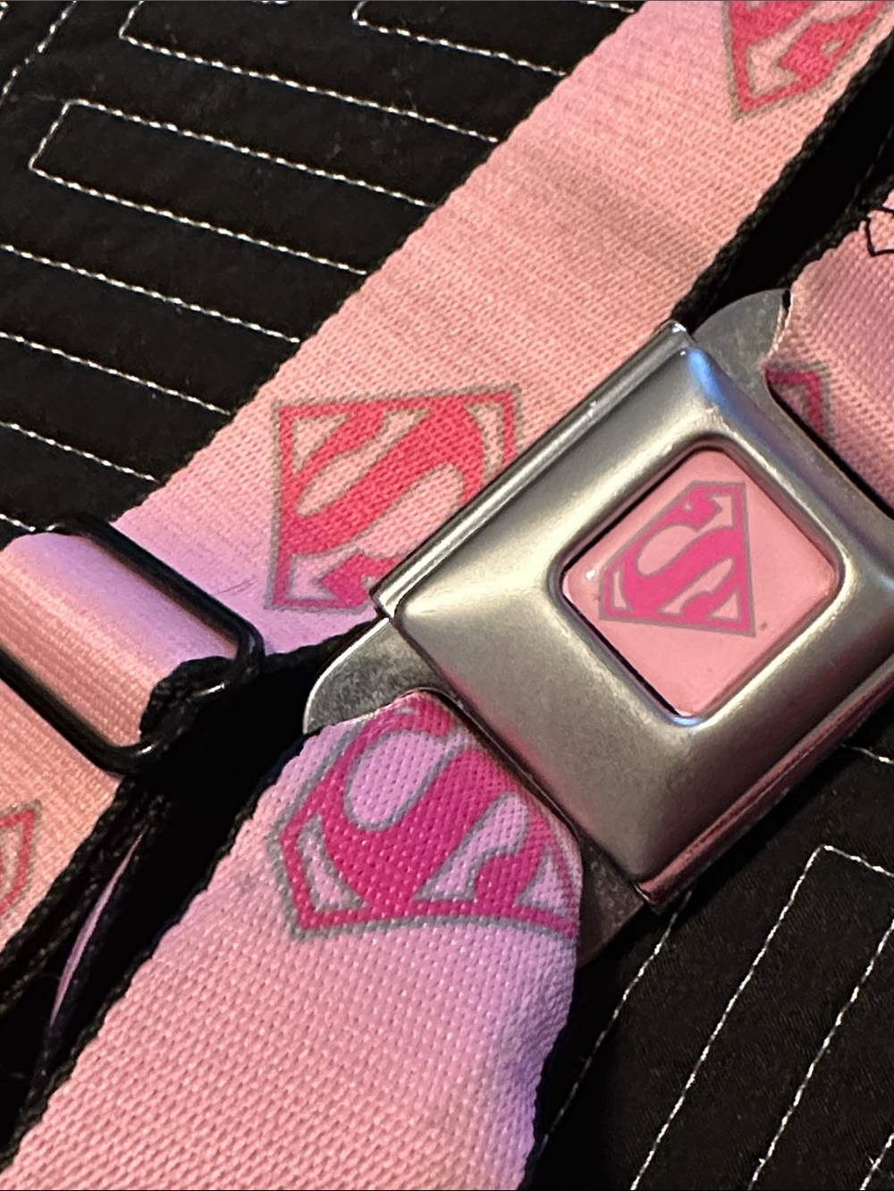 Seatbelt Belt- Pink